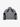 FLEECE JACKET GRAY AND BLACK OVERSIZED DROPPED SHOULDER DESIGN