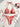 FLORAL BIKINI SET WITH HIGH STRETCH ELASTANE FABRIC