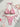 FLORAL BIKINI SET WITH HIGH STRETCH ELASTANE FABRIC