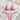 FLORAL BIKINI SET WITH HIGH STRETCH ELASTANE FABRIC