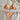 FLORAL BIKINI SET YELLOW PINK ELASTANE FABRIC