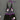 FLORAL BLACK AND PURPLE BIKINI SET SWIMMING EXPERIENCE