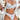 FLORAL COLOR BLOCK LINGERIE SET