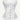 FLORAL CORSET ELEGANT WHITE LACE-UP DESIGN
