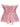 FLORAL CORSET PINK LACE TRIM DISTINCTIVE STYLE