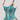 FLORAL CORSET TOP BLUE GOLD JACQUARD PATTERN
