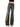FLORAL EMBROIDERED FLARE JEANS DENIM