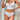 FLORAL LINGERIE SET RANDOM PRINT KNIT FABRIC