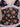 FLORAL MESH CAMISOLE WITH LACE TRIM - FRENCH ROSE PRINT DESIGN - M - Sweetheart Supplies