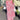 FLORAL MIDI SKIRT IN PINK CHIFFON - ELEGANT FLORAL PRINT DESIGN - S - Sweetheart Supplies