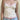 FLORAL PRINT CAMISOLE WITH PINK LACE TRIM - VINTAGE LACE EDGE DESIGN