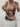 FLORAL PRINT HALTER TOP WITH VINTAGE FLORAL DESIGN - L - Sweetheart Supplies