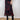 FLORAL PRINT MIDI SKIRT WITH MESH INSERTS