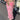 FLORAL PRINT MIDI SKIRT WITH PINK CHIFFON ELEMENTS