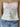 FLORAL PRINT STRAPLESS TOP WITH LACE TRIM AND CHECKERED BANDEAU DESIGN