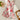 FLORAL SATIN NIGHTGOWN BLOSSOM ELEGANCE V-NECK