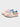 FLOWER DESIGN SYNTHETIC LEATHER SNEAKERS - 2 PIECE SET