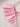 FRILLY DRESS PINK WHITE COLOR BLOCK PATTERN
