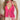 FUCHSIA RUFFLED HALTER TOP FOR WOMEN