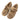 FUZZY BROWN MARY JANE SHOES FOR WOMEN