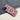 FUZZY PINK HEART IPHONE CASE