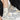 FUZZY WHITE AND BLUE SNEAKERS Y2K STYLE BLUE Y2K SNEAKERS