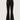 GEOMETRIC PATTERN FLARE LEG PANTS WITH RHINESTONES