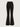 GEOMETRIC PATTERN FLARE LEG PANTS WITH RHINESTONES