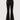 GEOMETRIC PATTERN FLARE LEG PANTS WITH RHINESTONES