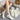 GEOMETRIC PATTERN SOCKS 5 PAIRS SHORT WEAVING KNIT FABRIC