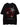 GEOMETRIC PRINT BLACK T-SHIRT COTTON CREW NECK