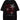 GEOMETRIC PRINT BLACK T-SHIRT COTTON CREW NECK