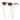 GEOMETRIC SUNGLASSES WITH GOLD CHAIN ACCESSORIES