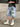 GEOMETRIC WIDE LEG DENIM JEANS SPRING SUMMER