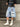 GEOMETRIC WIDE LEG DENIM JEANS SPRING SUMMER