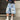 GEOMETRIC WIDE LEG DENIM JEANS SPRING SUMMER