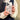 GIRL BOW IPHONE CASE WITH SILVER BOW ACCENTS FOR COQUETTE STYLE