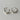GOLD ABSTRACT HOOP EARRINGS PAIR FOR WOMEN