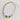 GOLD CHAIN AND PEARL NECKLACE WITH COLORFUL CHARMS FRESHWATER PEARL - Grün - Sweetheart Supplies