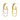 GOLD CHAIN EARRINGS: MINIMALIST MADE CHAIN EARRINGS JEWELRY COLLECTION