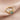 GOLD CRAB RING WITH BLUE STONE ELEGANT ADJUSTABLE MINI