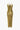 GOLD FRINGE EVENING GOWN WITH SLIT MIDI STYLE