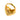 GOLD HEART RING CHUNKY HEART GOLD ZINC ALLOY