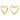 GOLD HEART-SHAPED HOOP EARRINGS FOR WOMEN JEWELRY ACCESSORIES