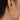 GOLD HEART-SHAPED HOOP EARRINGS FOR WOMEN JEWELRY ACCESSORIES