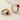 GOLD HOOP EARRINGS WITH RED HEART AND BLUE ENAMEL JEWELRY