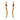 GOLD KNOT TASSEL EARRINGS MINIMALIST KNOT EARRING