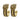 GOLD LION HOOP EARRINGS FOR MEN AND WOMEN