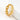 GOLD RAZOR BLADE RING FOR SAFE CUTTING TASKS