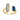 GOLD RING AZURE GRAY STONE